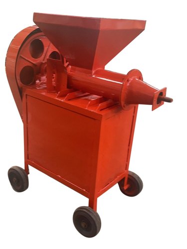 COW DUNG LOG MAKING MACHINE SEMI AUTOMATIC